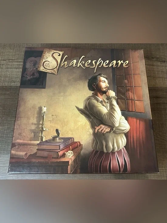 Ystari Games Shakespeare Strategy Board Game 1-4 Players Ages 13+ **READ**