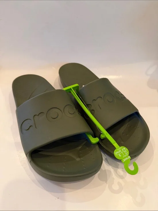 NWT CROCS Slide Sandals Size 12