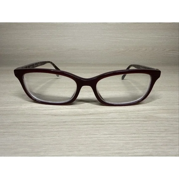 COACH HC6174 5479 54/17 Oxblood 140 Women's Eyeglass Frames Only Full Rim Maroon