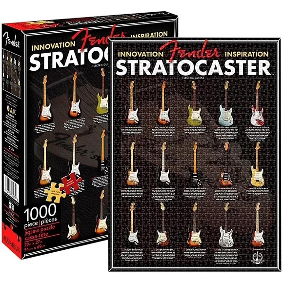 Fender Stratocaster Guitar 1000 piece Jigsaw Puzzle 20