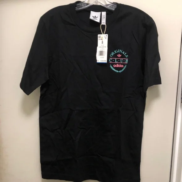 Adidas Black Short Sleeve Tee