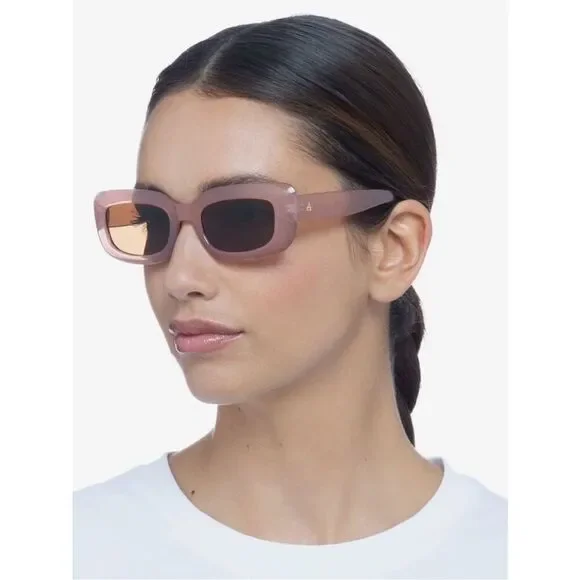 Aire Orbit Sunglasses in Pink Fawn