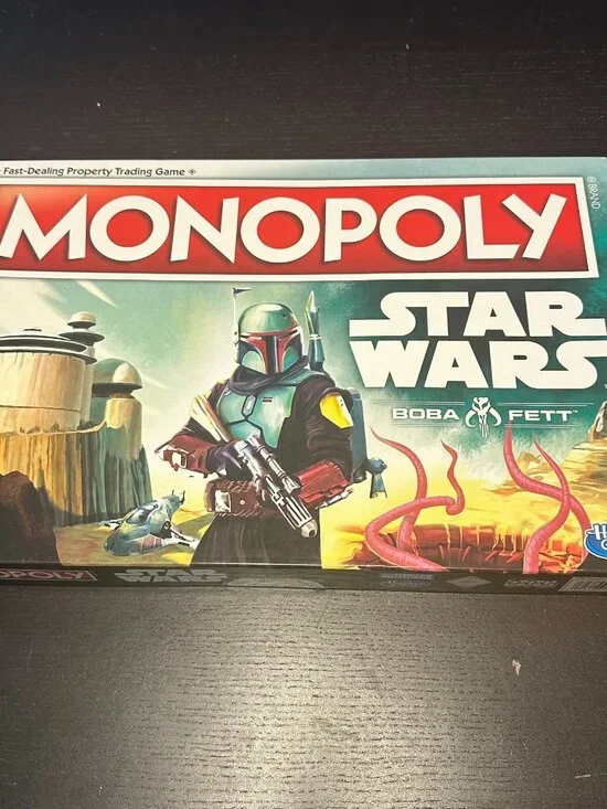 BOOK OF BOBA FETT Special Edition MONOPOLY Board‎ Game✨️STAR WARS✨️Mandalorian