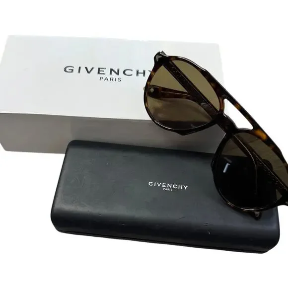 Givenchy Paris Women's GV 7076/S Tortoiseshell Sunglasses Brown Lenses