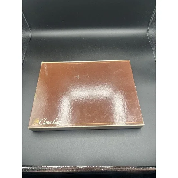 Clover Leaf Cork Backed Table Mats - Set 6 -Vtg - Yesteryear. With Original Box