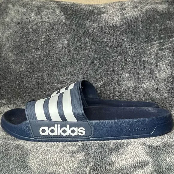 💜 Adidas Adilette Shower Slides Men Sz 12