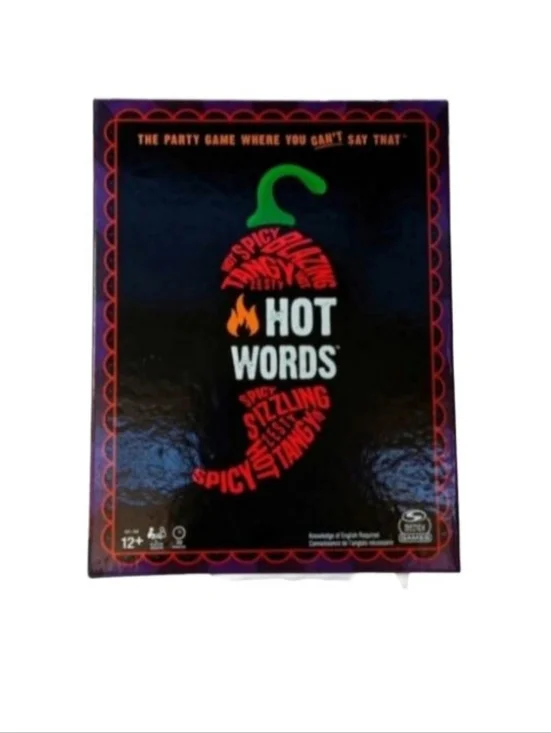 Hot Words, The Party Game Where You Can't Say That Board Game | EUC | 12+