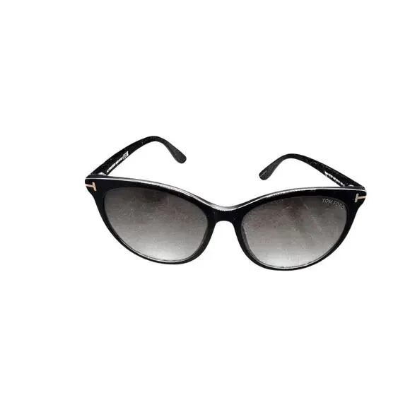 Tom Ford TF787 Maxim Black Cat Eye Sunglasses 59-16 Italy frames
