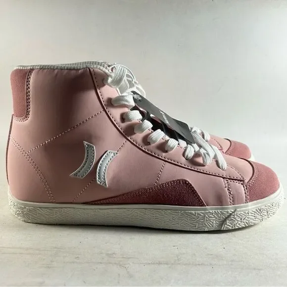 Hurley‎ High Top Shoes Lace Up Sneakers Pink Size 8 M