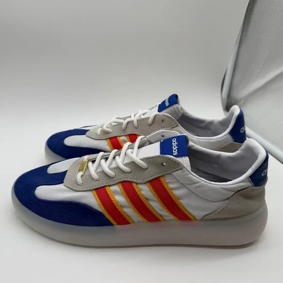 Adidas Barreda Decode Puerto Rico Men's Size 11 1/2 Sneakers White/Blue/Red‎