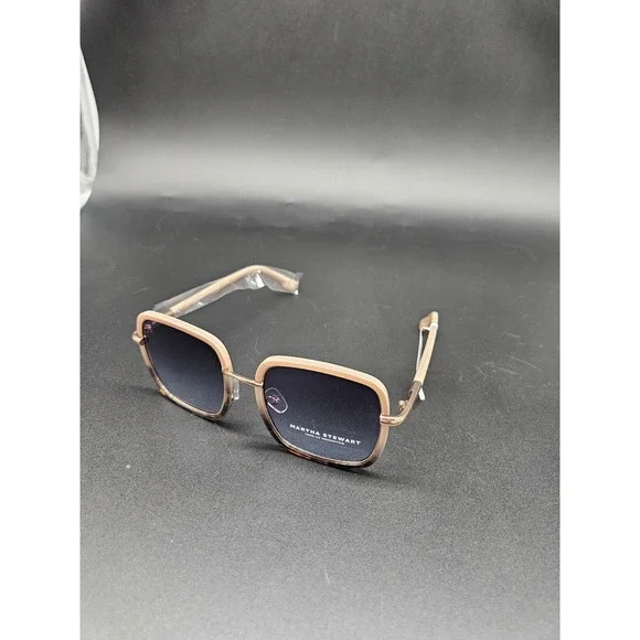 Martha Stewart Womens Oversized Square Frame Sunglasses  UV Protection