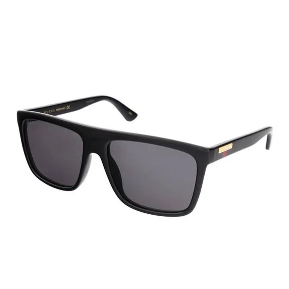 New ✨ Authentic Gucci GG0748S 001 Sunglasses – Black Frame, Grey Lenses ✨