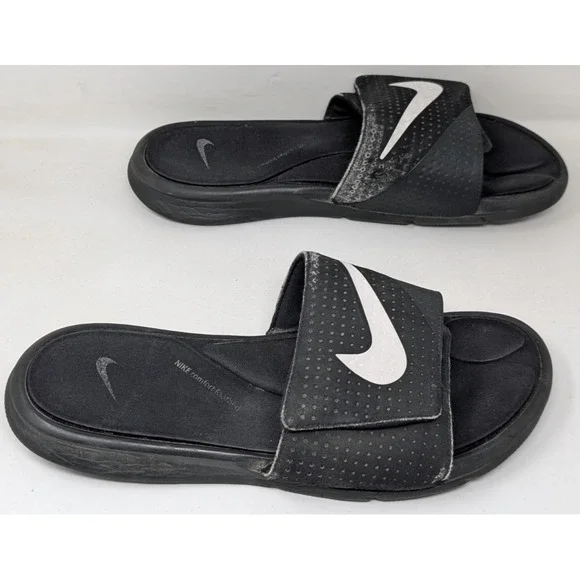 Nike Ultra Comfort Slide Sandal Flip Flop Slipper Men's Black Size 11 882687-003