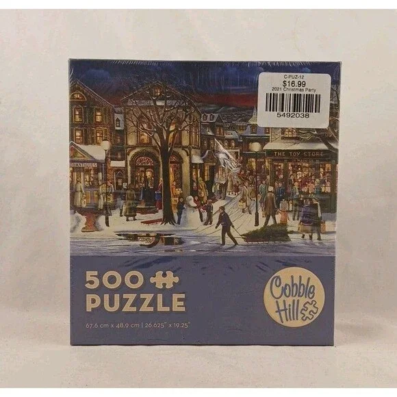 Cobble Hill 500 Piece Jigsaw Puzzle-