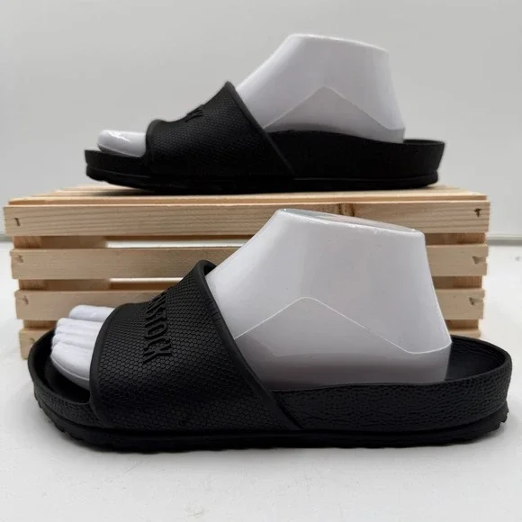 Birkenstock Barbados EVA Slide Sandals Black Waterproof Beach Pool Womens 7