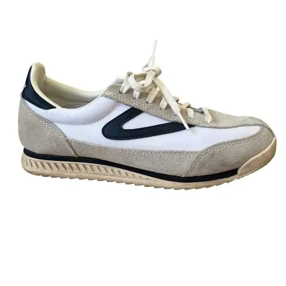 Tretorn Rawlins 2.0 Sneakers in Cream Casual Walking Streetwear Travel Size 8.5