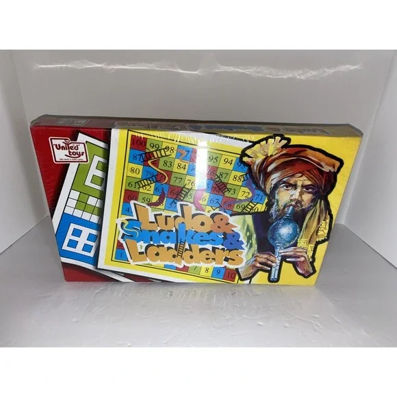 United Toys Ludo And Snakes And Ladders - Rare Find, 2015‎ Looks To Be Foreign