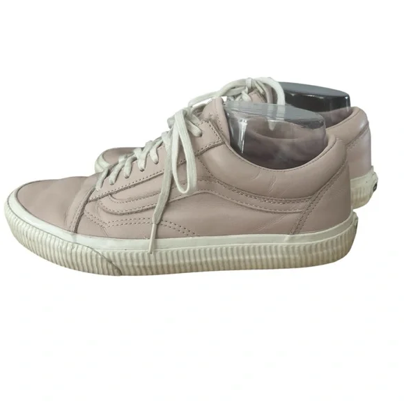 Vans Old Skool Embossed Sidewall Sepia Rose Leather Shows‎ Size 9 Womens