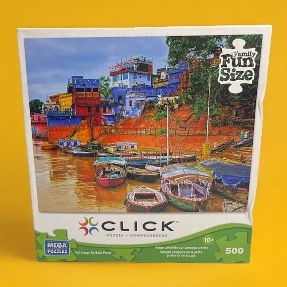MEGA CLICK 500 Piece Family Fun Size Puzzle 