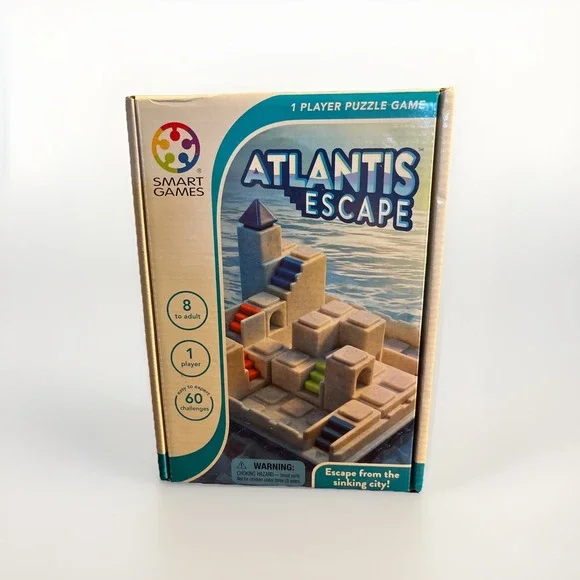 New - SmartGames Atlantis Escape - Ages 8+ | 1 player