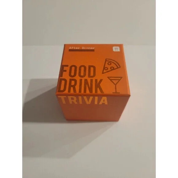 Food & Drink Trivia  Talking Tables After Dinner Questions 120 Cards