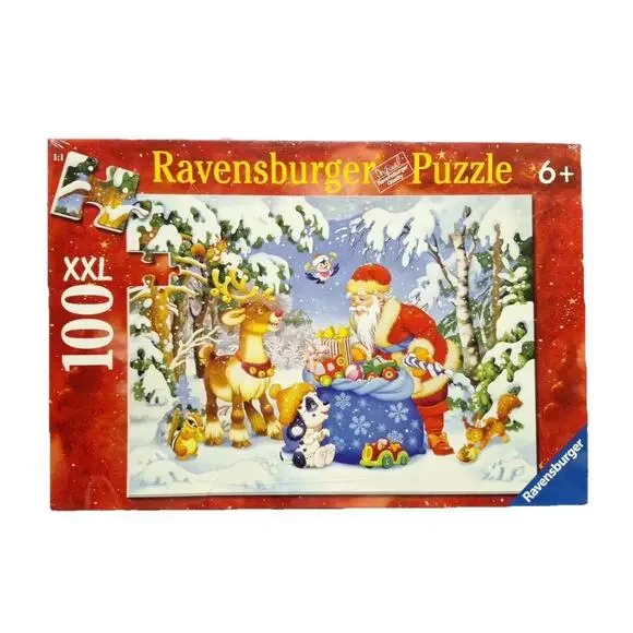 Ravensburger Santa And His Pack XXL Puzzle Pieces Christmas Time 🎄 Sealed New