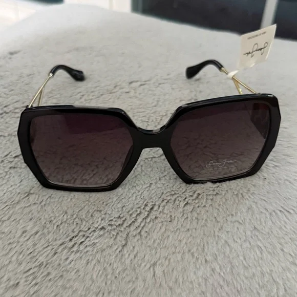 Sean‎ John Brown gold Square Sunglasses NEW