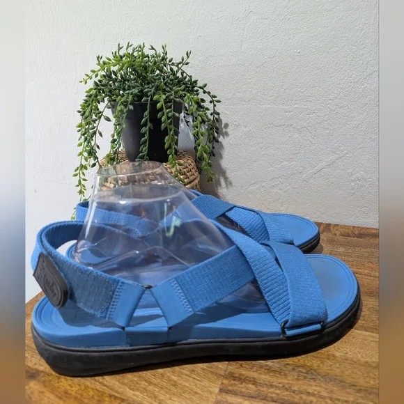 Fitflop Mens Sling M Sandal‎ Shoes Blue And Black Size 13