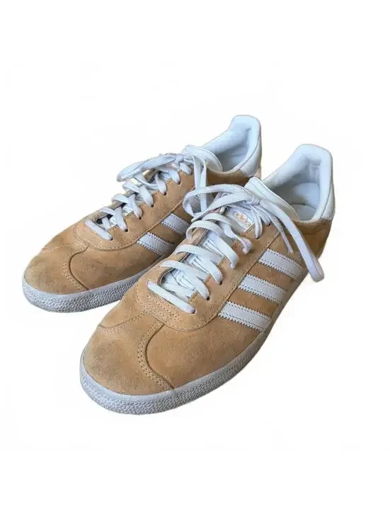 Adidas Gazelle Shoes Sneakers Suede Peach White 675001 Men's Size 11