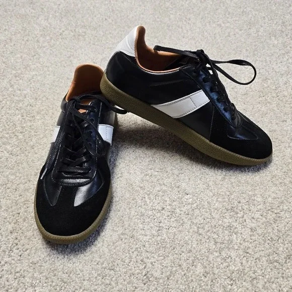 Beckett Simonon Unisex Morgan Full Leather Trainers Sz 6.5 Women's‎