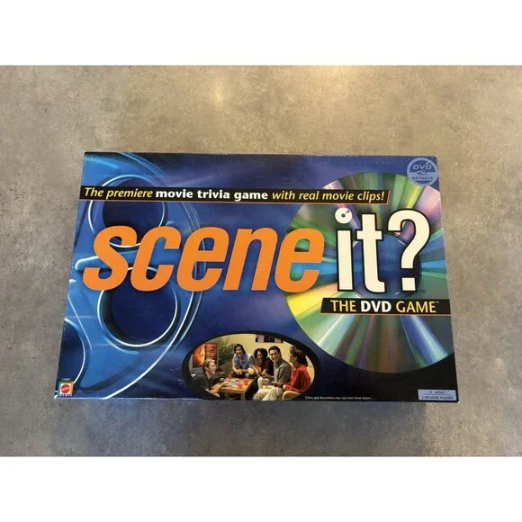 Scene it? The DVD Movie Trivia Game by Mattel 2003 1st edition (Complete)