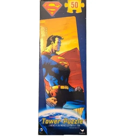 Cardinal Superman Puzzle 50-Pc Tower Puzzle 18