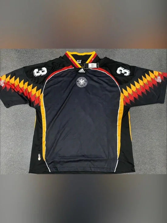adidas Men’s Black, Red & Yellow Athletic Germany
