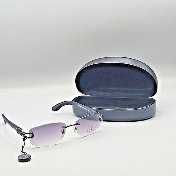 J C Jimmy Crystal Swarovski Rhinestone Sunglasses Frames Only GL798‎ Italy NWT
