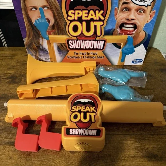 2017 Hasbro Speak Out Showdown Game Replacement Parts Rotate‎ Hands Timer Sounds