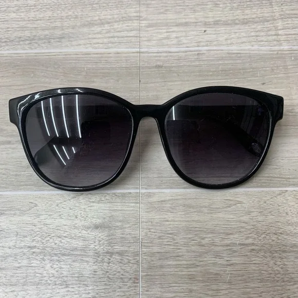Vintage Fossil Sunglasses Black Silver Frame Retro Y2K Shades Frames Only