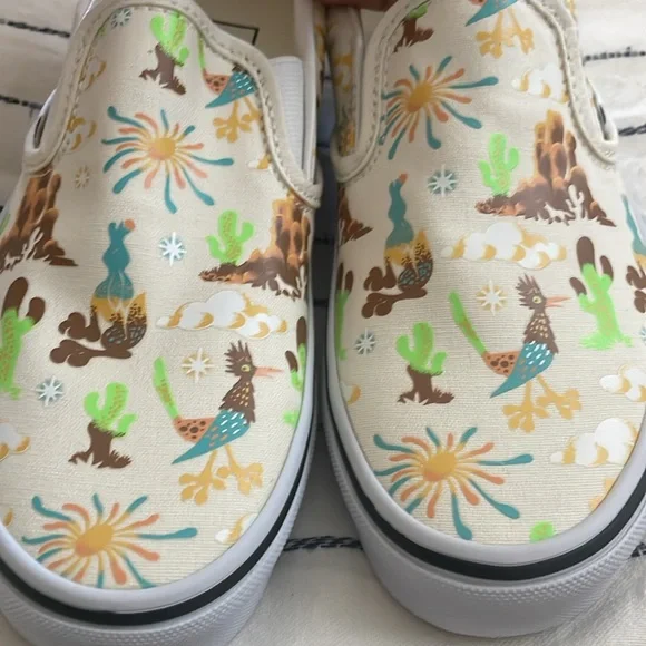 Vans slip ons - get outdoors marshmallow