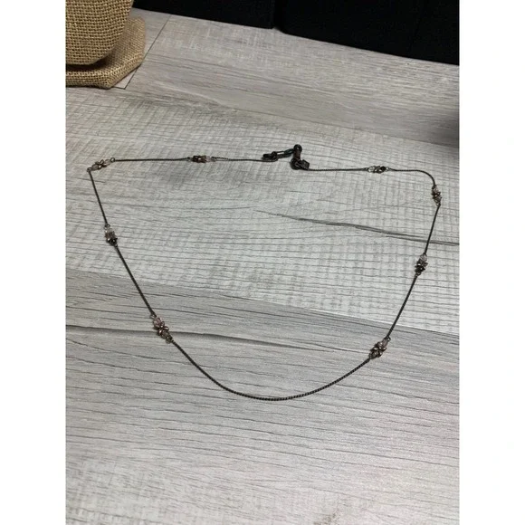 CMC Antique Copper Flower Bead Eyeglass Chain Lanyard Sunglasses Holder Strap