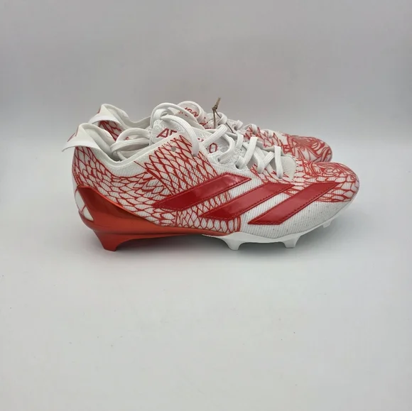 Adidas Adizero Electric 2 'Collegiate Orange White' Football Cleats