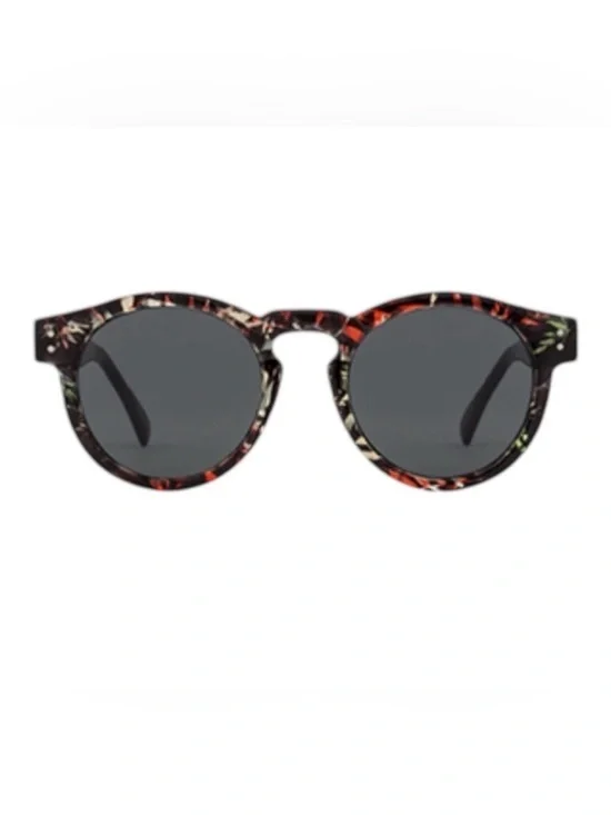 KOMONO Clement Fern Sunglasses NEWround floral