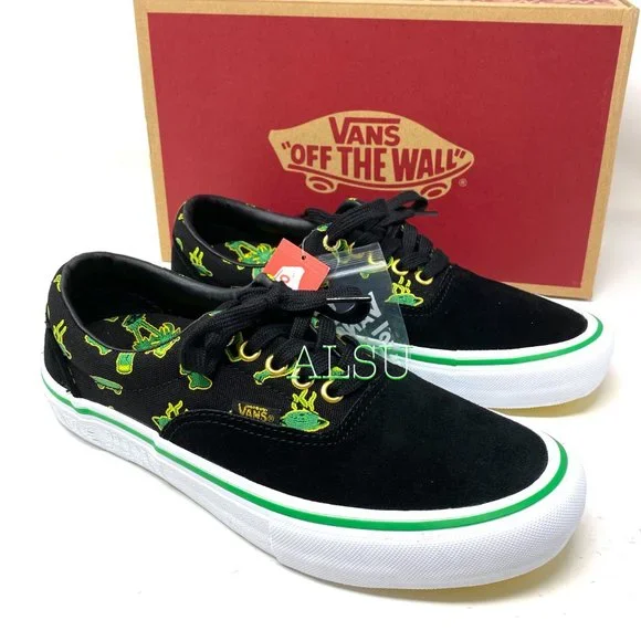 💖MEGA SALE💖VANS Era Pro Shake Junt Suede Canvas Black Women’s Size VN0A347LOV4