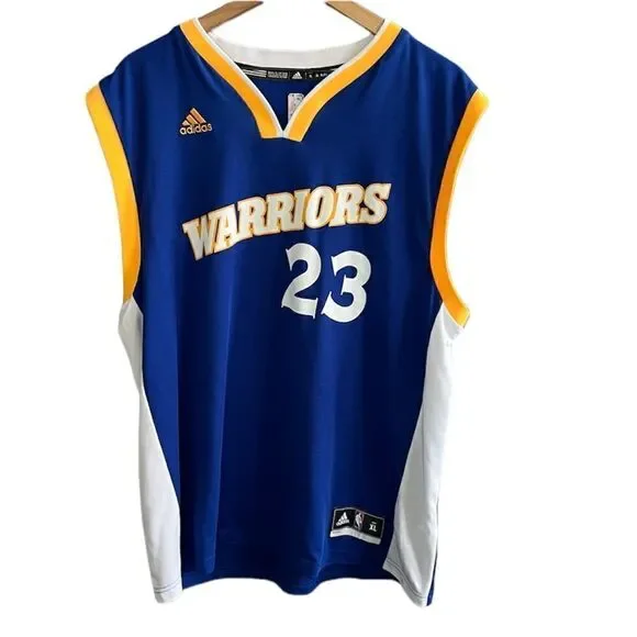 Adidas Golden State Warriors 23 Draymond Green NBA Basketball Jersey Size XL