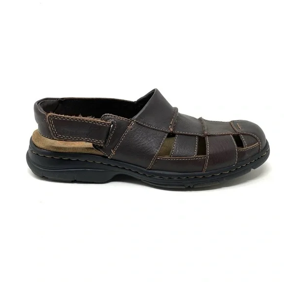 DUNHAM MONTEREY SANDAL Brown XWIDE