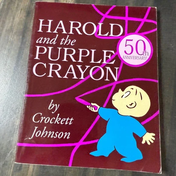 Harold and the Purple Crayon 50th Anniversary Edition by Crockett Johnson Harper