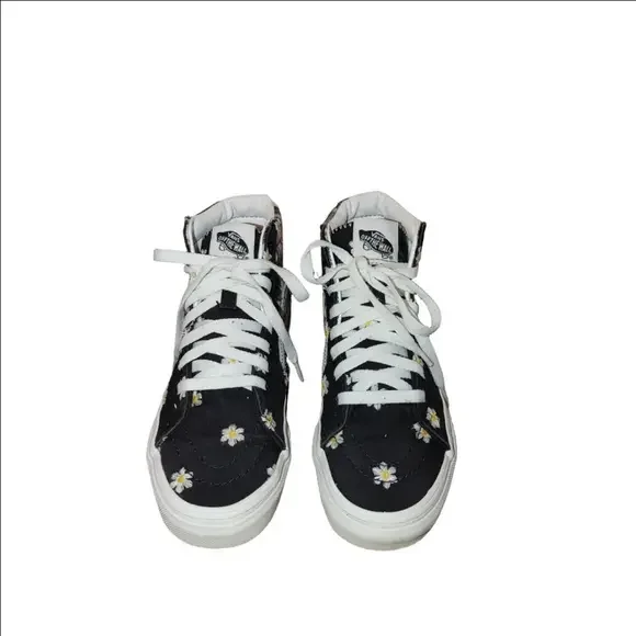 VANS Sk8 Hi Floral Plaid Size 5.5