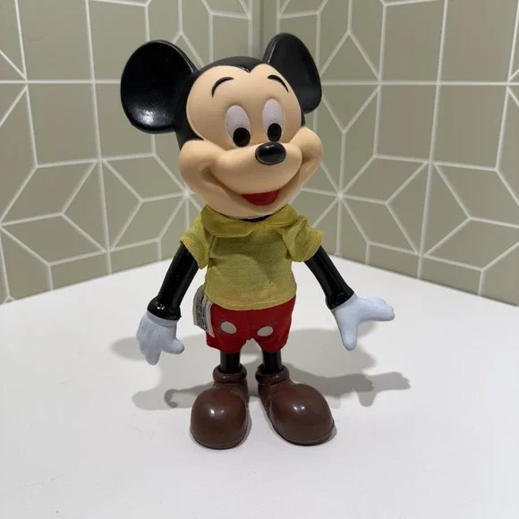 VTG Marx 1960s Twistable Mickey Mouse 8