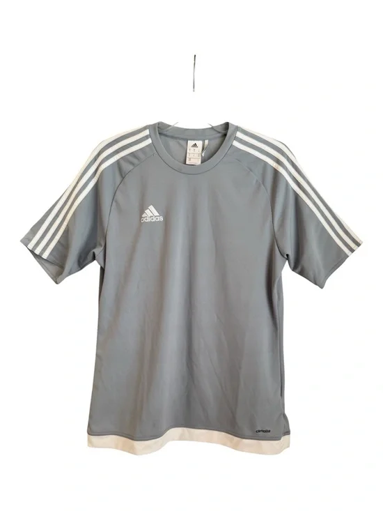Adidas Climalite Gray Athletic T-Shirt Jersey Men’s Medium Gym Soccer Camp