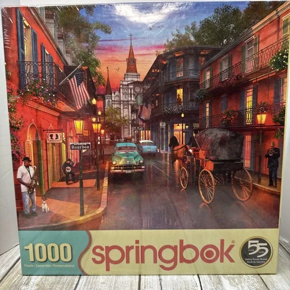 Springbok 1000 Piece Jigsaw Puzzle Vintage 