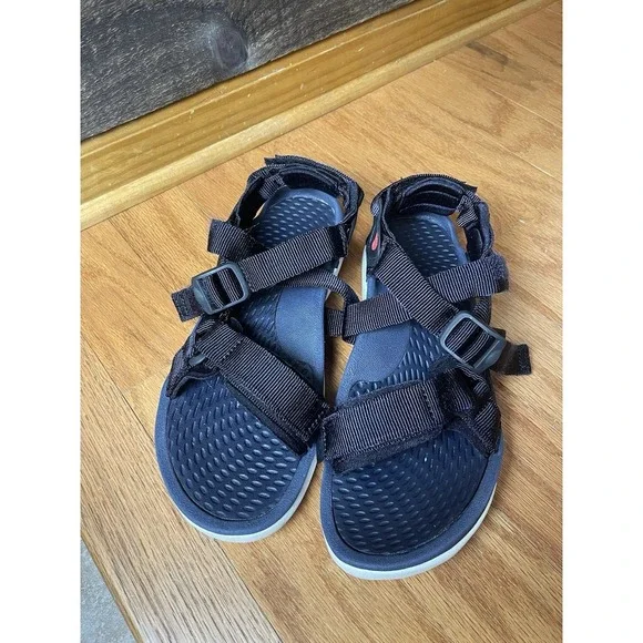 Teva Men's Navy Adjustable Strap Hiking Water Shoes Sandals Size 10 Outdoor