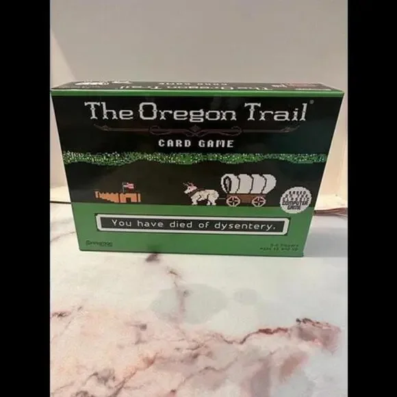 Embark on a Journey with the Pressman Oregon Trail Card Game!